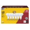Ace BR30 E26 (Medium) LED Bulb Soft White 65 Watt Equivalence 6 Pk