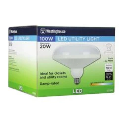 Westinghouse DLR64 E26 (Medium) LED Bulb White 100 Watt Equivalence 1 Pk