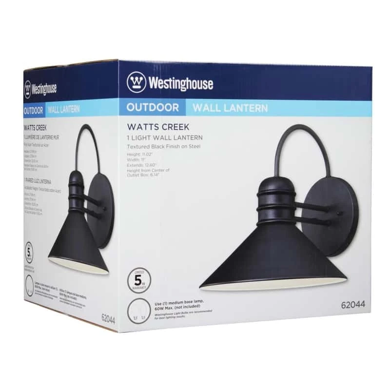 Westinghouse Textured Switch Lantern Fixture - Image 2