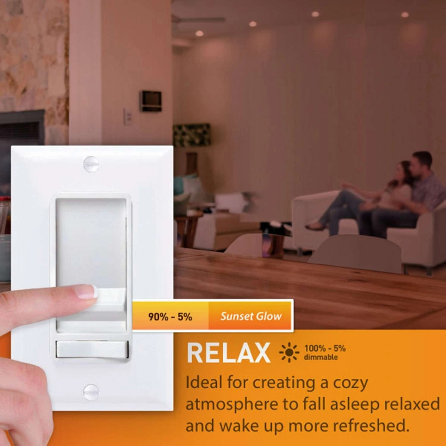 Globe Electric DuoBright 3.1 In. H X 11 In. W X 11 In. L White LED Ceiling Light Fixture - Image 3