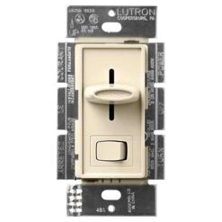 Lutron Skylark Light Almond 600 W 3-Way Dimmer Switch 1 Pk