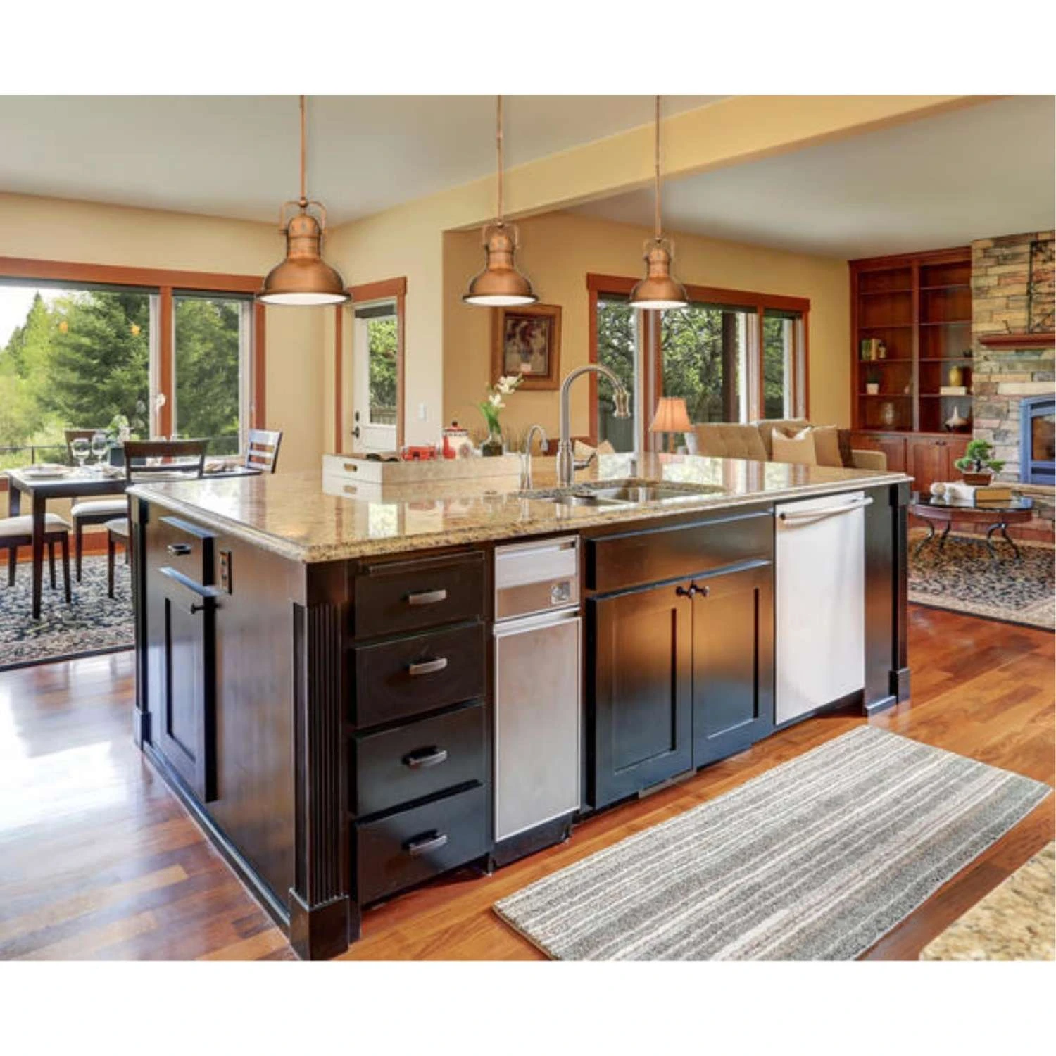 Westinghouse Boswell Washed Copper 1 Lights Pendant Light - Image 2