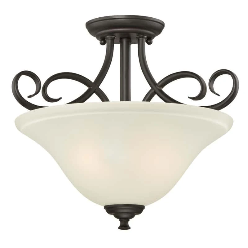 Westinghouse Dunmore 12.32 In. H X 14.49 In. W X 14.49 In. L Ceiling Light - Image 2