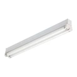 Lithonia Lighting 36.375 In. L White Hardwired Fluorescent Strip Light