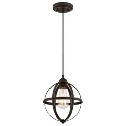 Westinghouse Stella Mira Oil Rubbed Bronze Brown 1 Lights Mini Pendant Light
