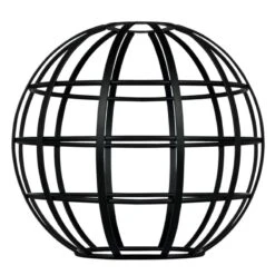 Westinghouse Round Black Steel Globe 1 Pk