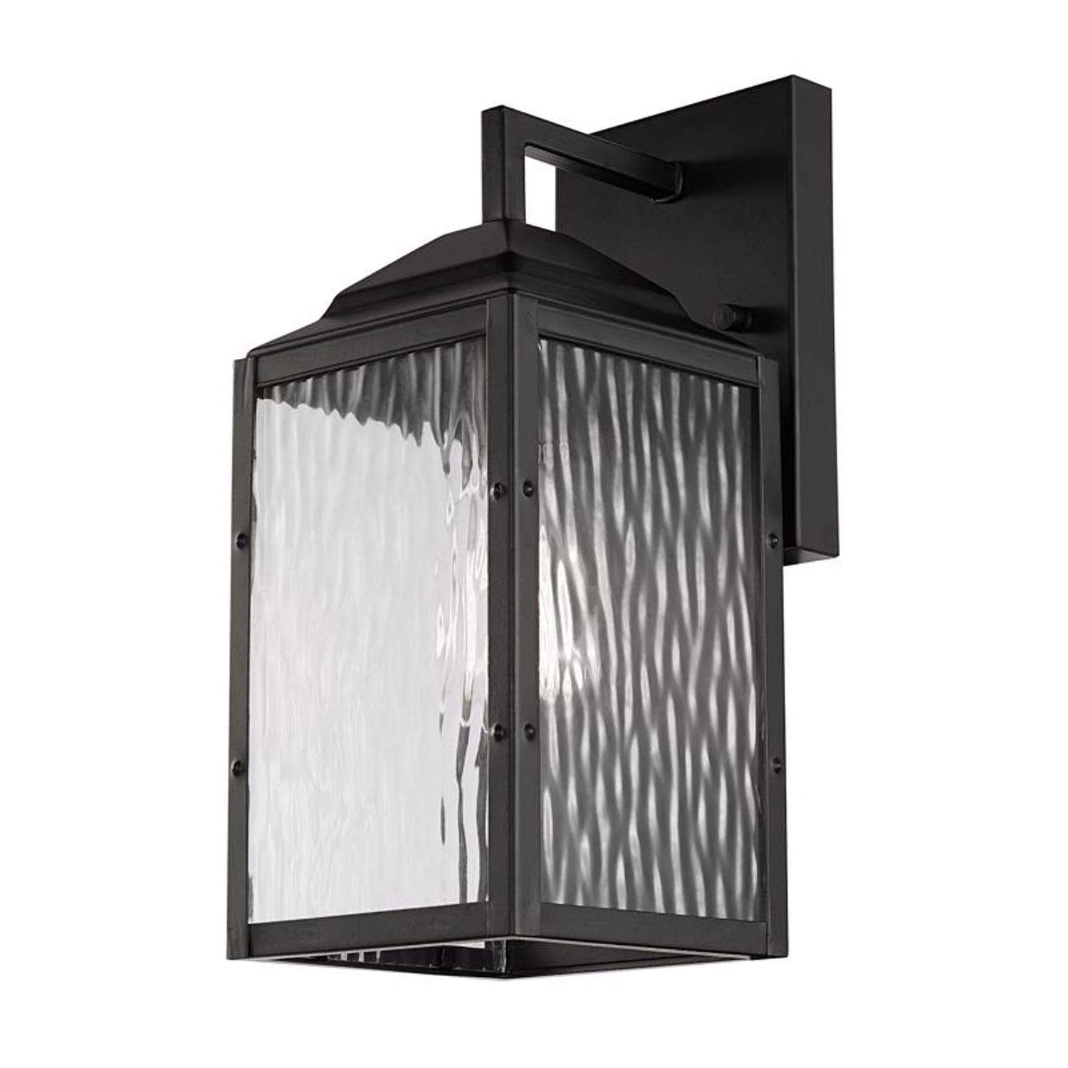 Globe Electric Miller 1-Light Black Downlight Wall Sconce - Image 2