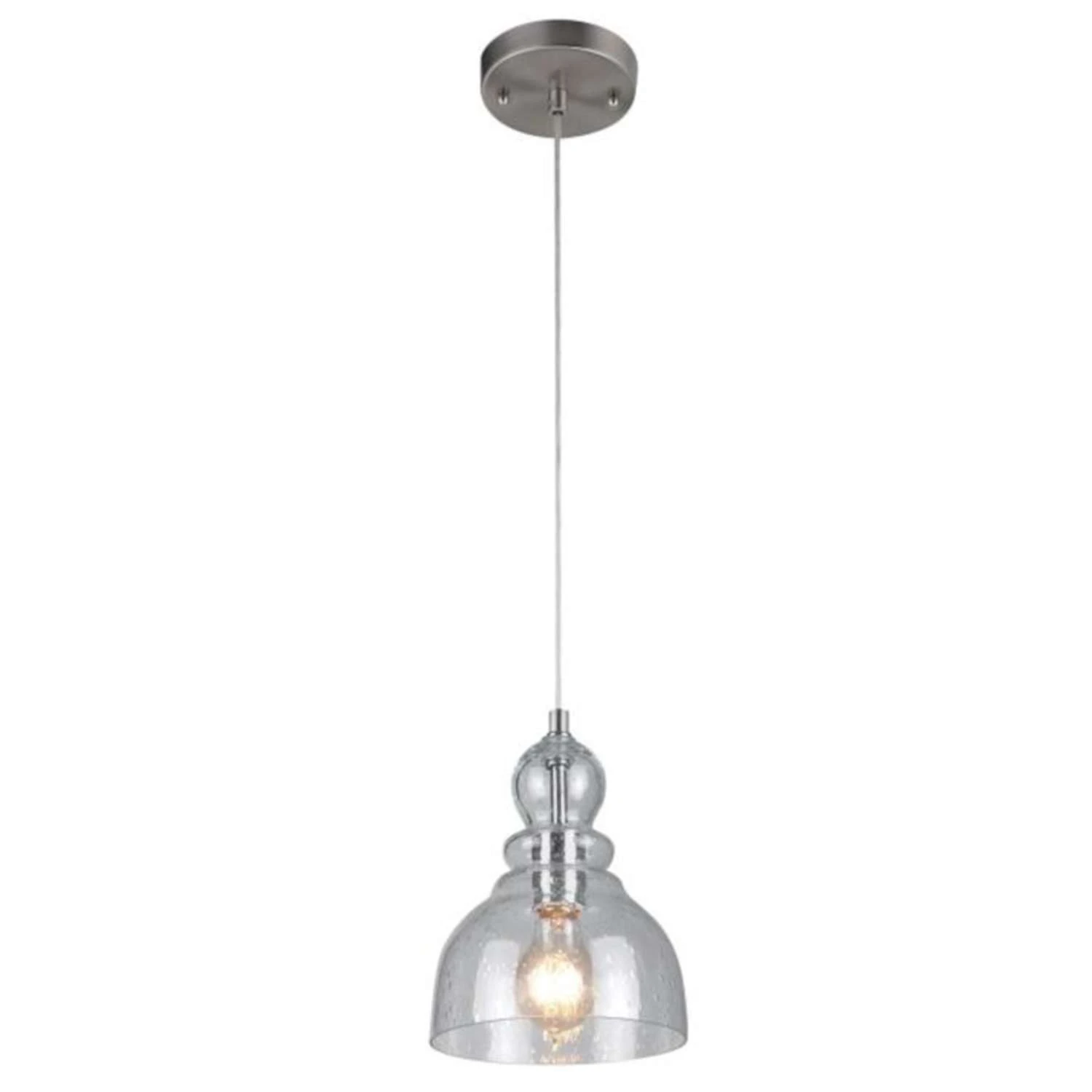 Westinghouse Fiona Brushed Nickel 1 Lights Mini Pendant Light