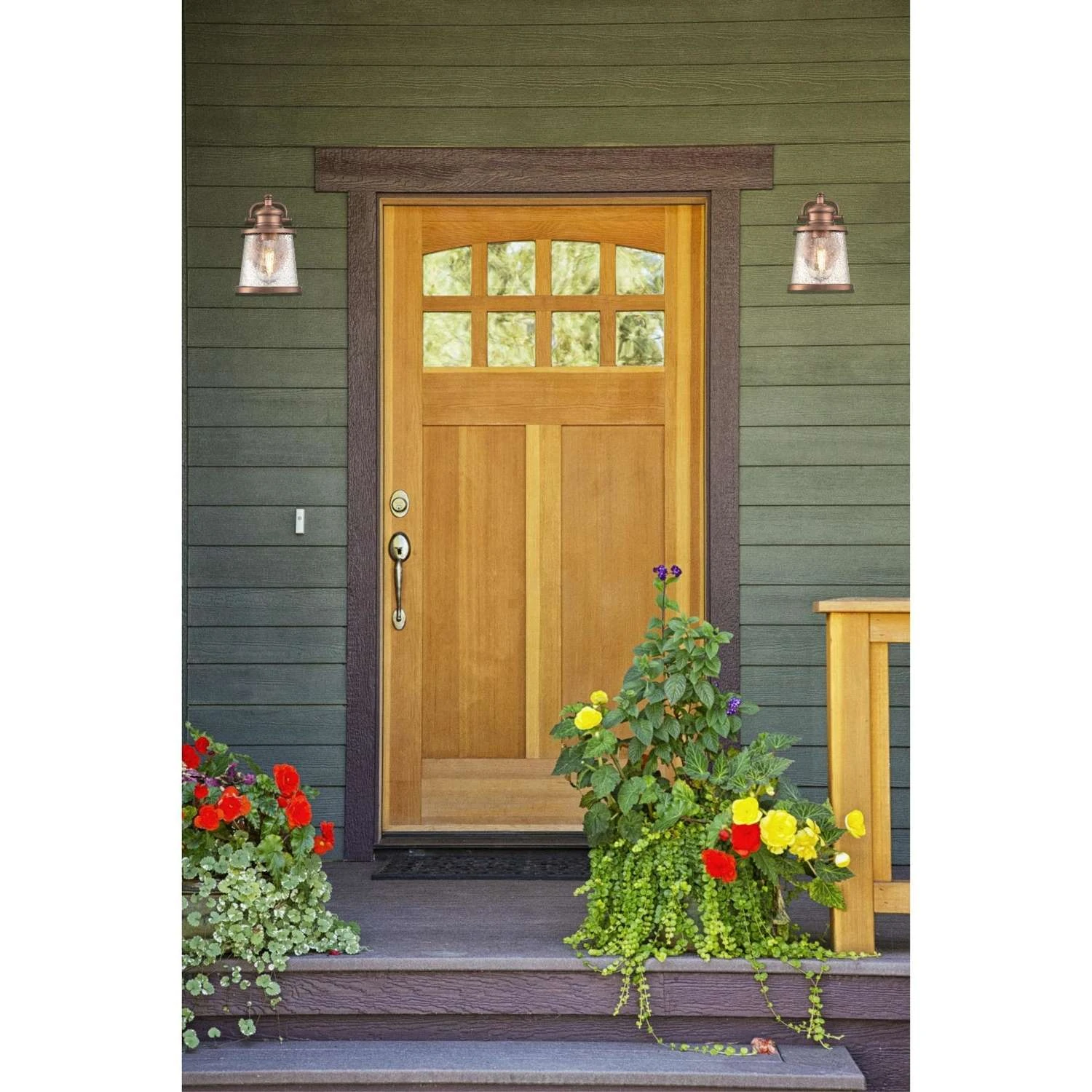 Westinghouse 7.25 In. H X 6 In. W Polished Brass Ceiling Light - Image 2