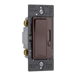Legrand Radiant Bronze 450 W Slide Dimmer Switch 1 Pk