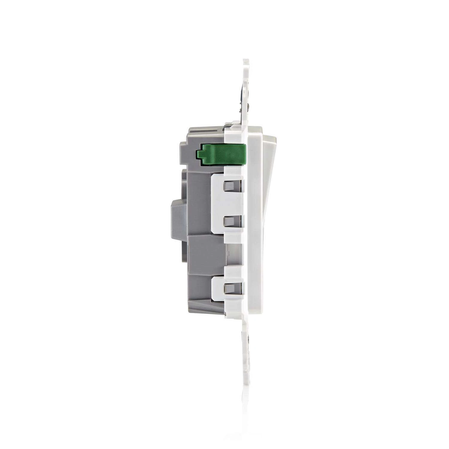 Leviton Decora Edge 15 Amps Single Pole Rocker Switch White 10 Pk - Image 5