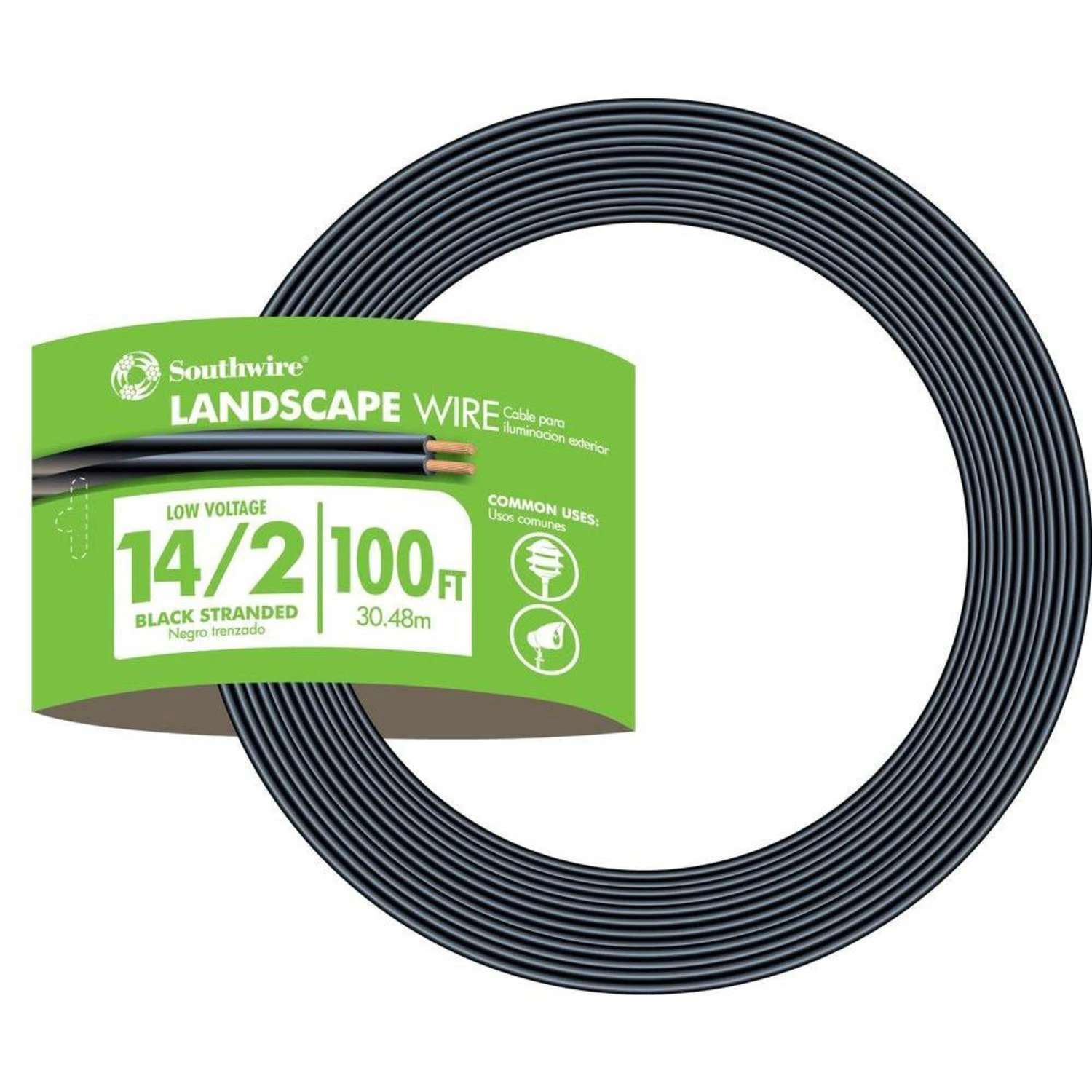 Southwire 100 Ft. 14/2 Stranded Landscape Low Voltage Cable