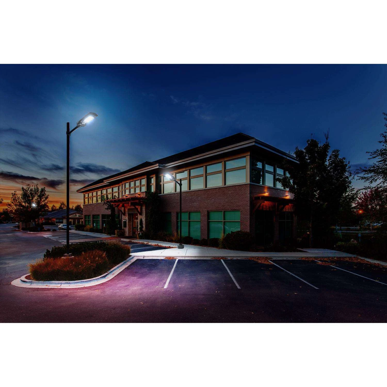 Classy Caps Motion-Sensing Solar Powered LED Black Security Light - Image 3