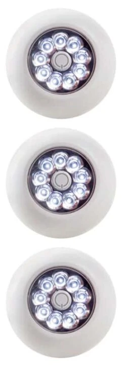 Fulcrum Light It! Switch Battery Powered LED White Stair Light