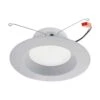Satco Starfish White 5-6 In. W Metal LED Smart-Enabled Retrofit Recessed Lighting 10 W