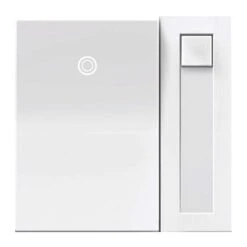 Legrand Adorne White 450 W Paddle Dimmer Switch 1 Pk