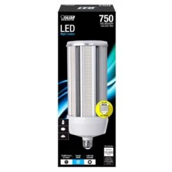 Feit LED Cylinder E26 (Medium) LED Bulb Natural Light 750 Watt Equivalence 1 Pk