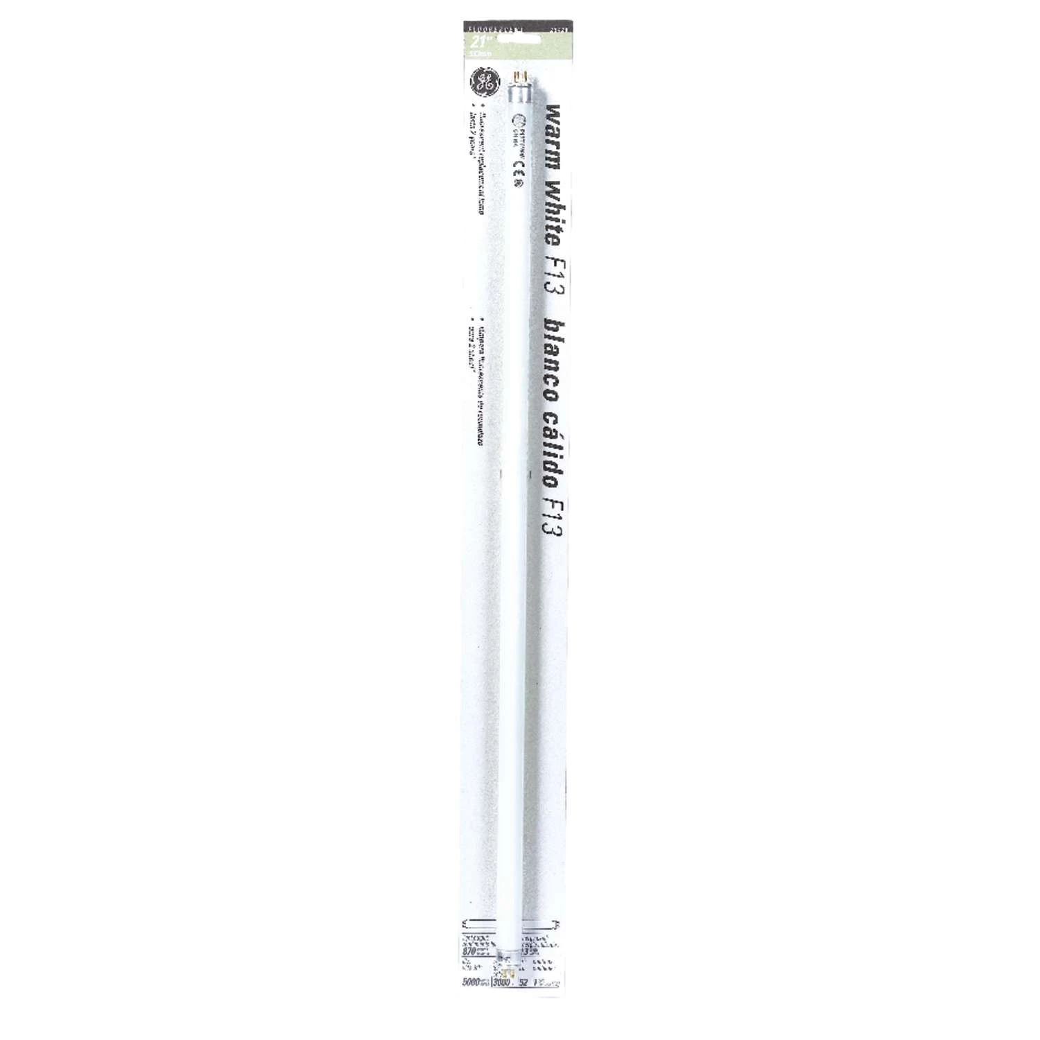 GE 13 W T5 21 In. L Fluorescent Bulb Warm White Linear 3000 K 1 Pk
