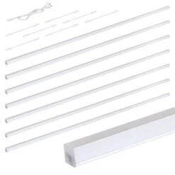 Armacost Lighting 44 In. L White Plug-In LED Strip Tape Light Kit 1 Pk