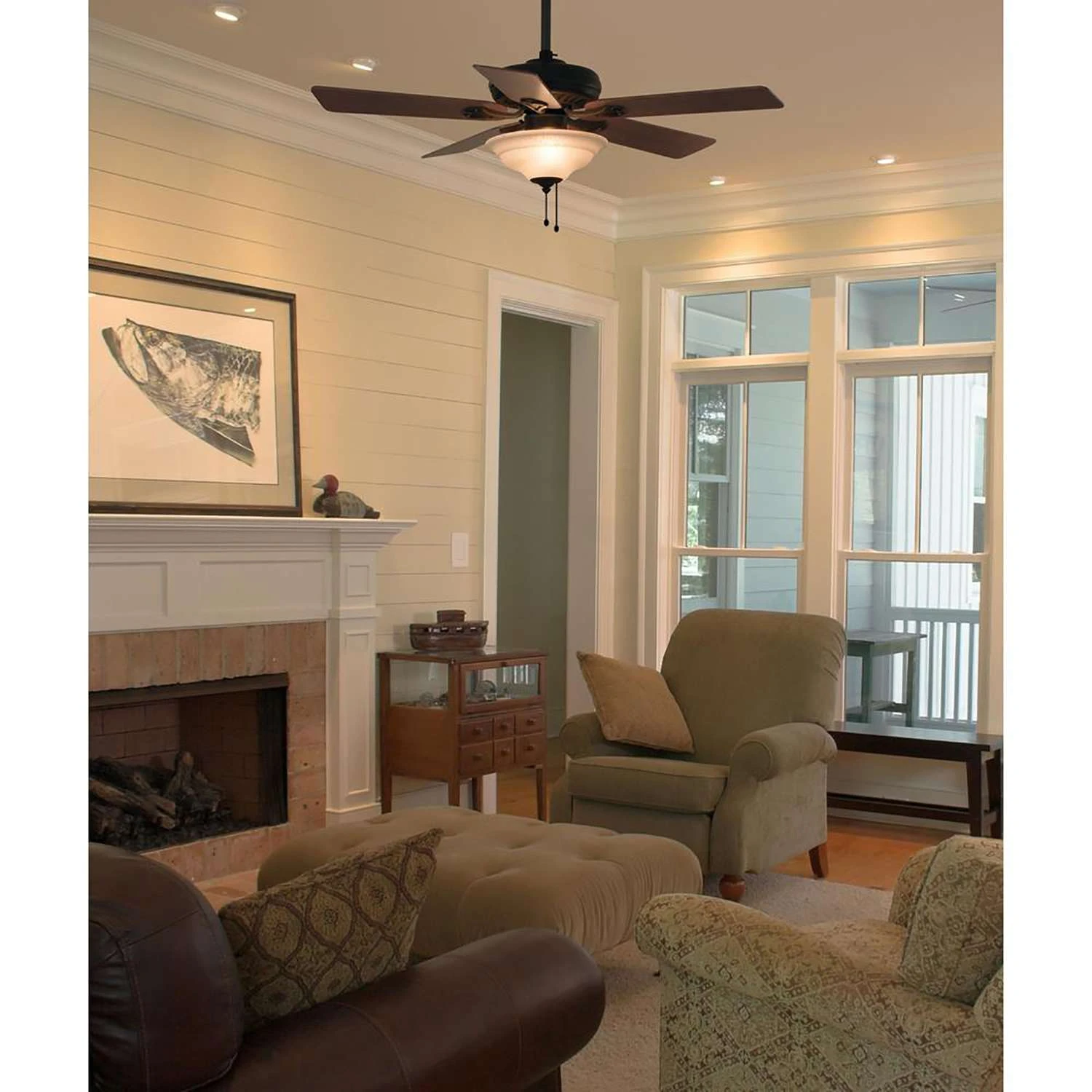 Lutron Maestro White 250 W Fan/LED Dimmer Switch 1 Pk - Image 3