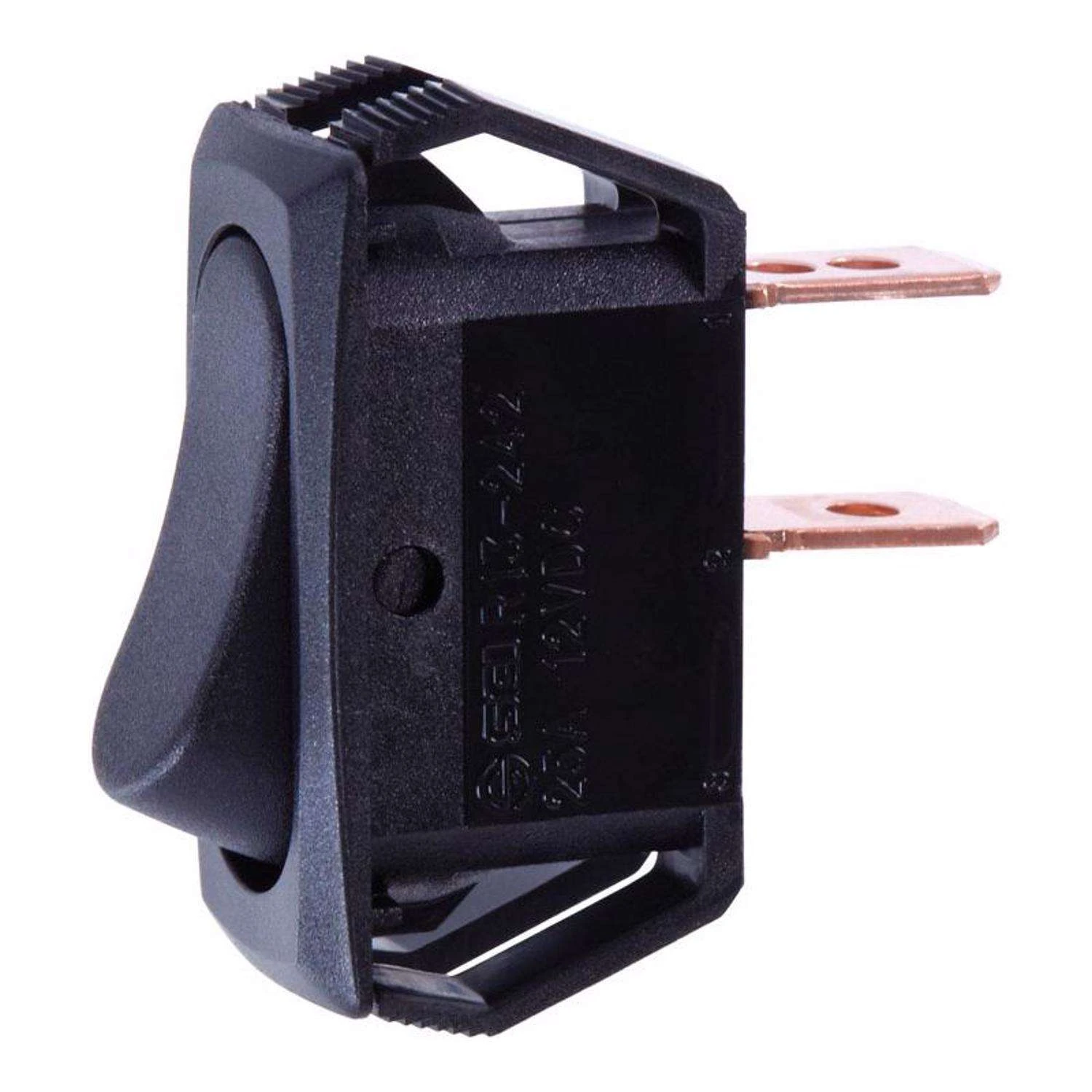 Jandorf 25 Amps Single Pole Rocker Automotive/Marine Switch Black 1 Pk