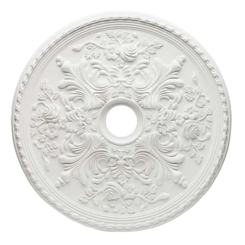 Westinghouse 28 In. D Semi-Gloss White Ceiling Medallion - Image 2