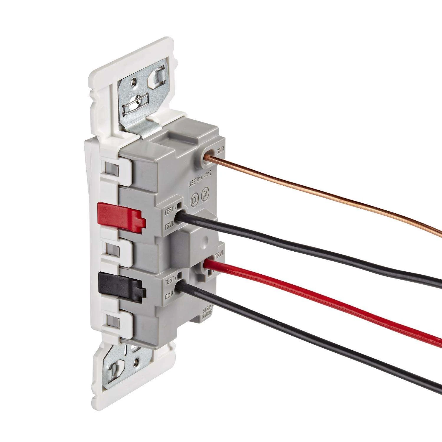 Leviton Decora Edge 15 Amps 3-Way Rocker Switch White 10 Pk - Image 8