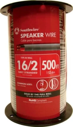 Southwire 500 Ft. 16/2 Stranded Audio Speaker Wire