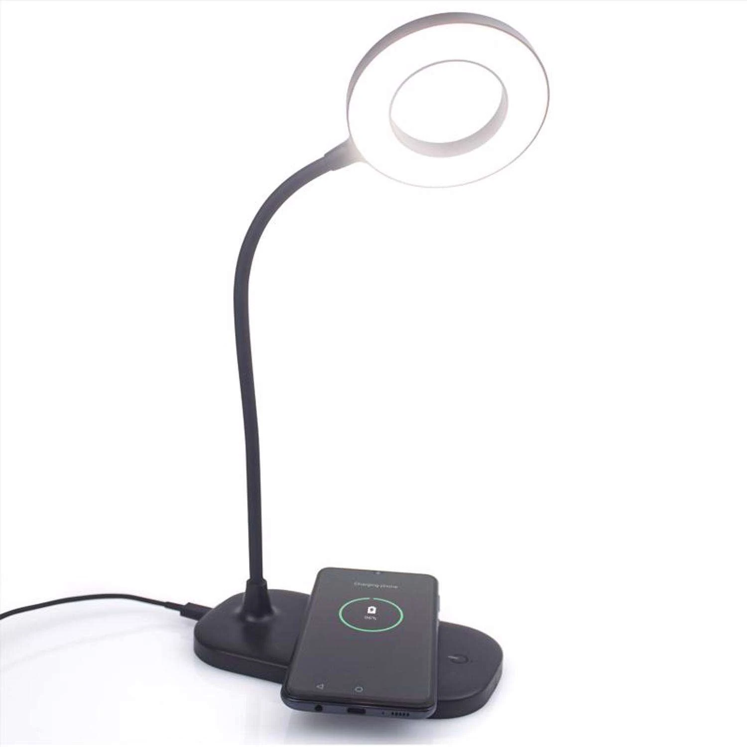 Newhouse Lighting Zlata 12 In. Black Desk Lamp - Image 2