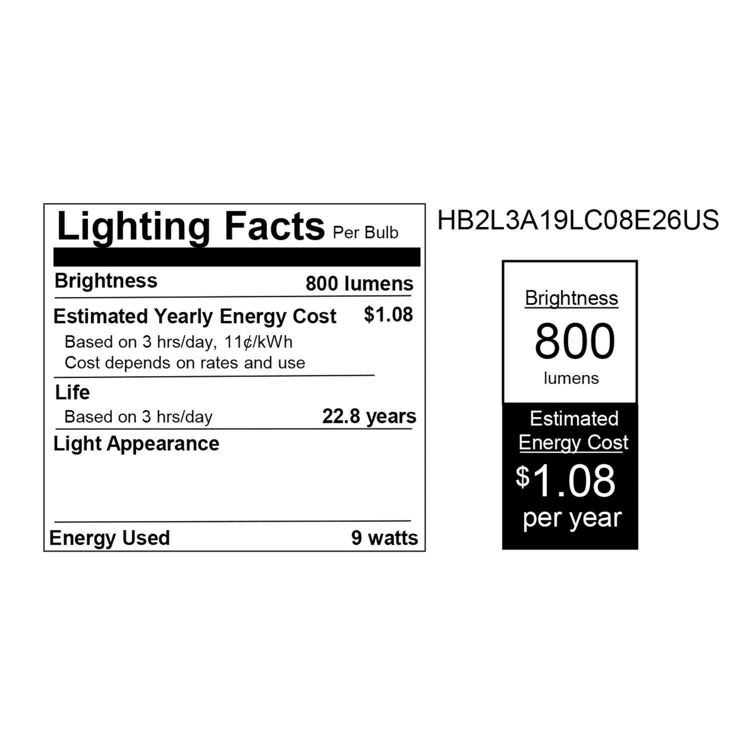 LIFX Smart Home A19 E26 (Medium) Smart-Enabled LED Bulb Color Changing 9 Watt Equivalence 1 Pk - Image 9