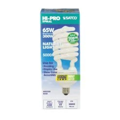 Satco HI-PRO 65 W T5 3.53 In. D X 9.44 In. L CFL Bulb Natural Light Specialty 5000 K 1 Pk