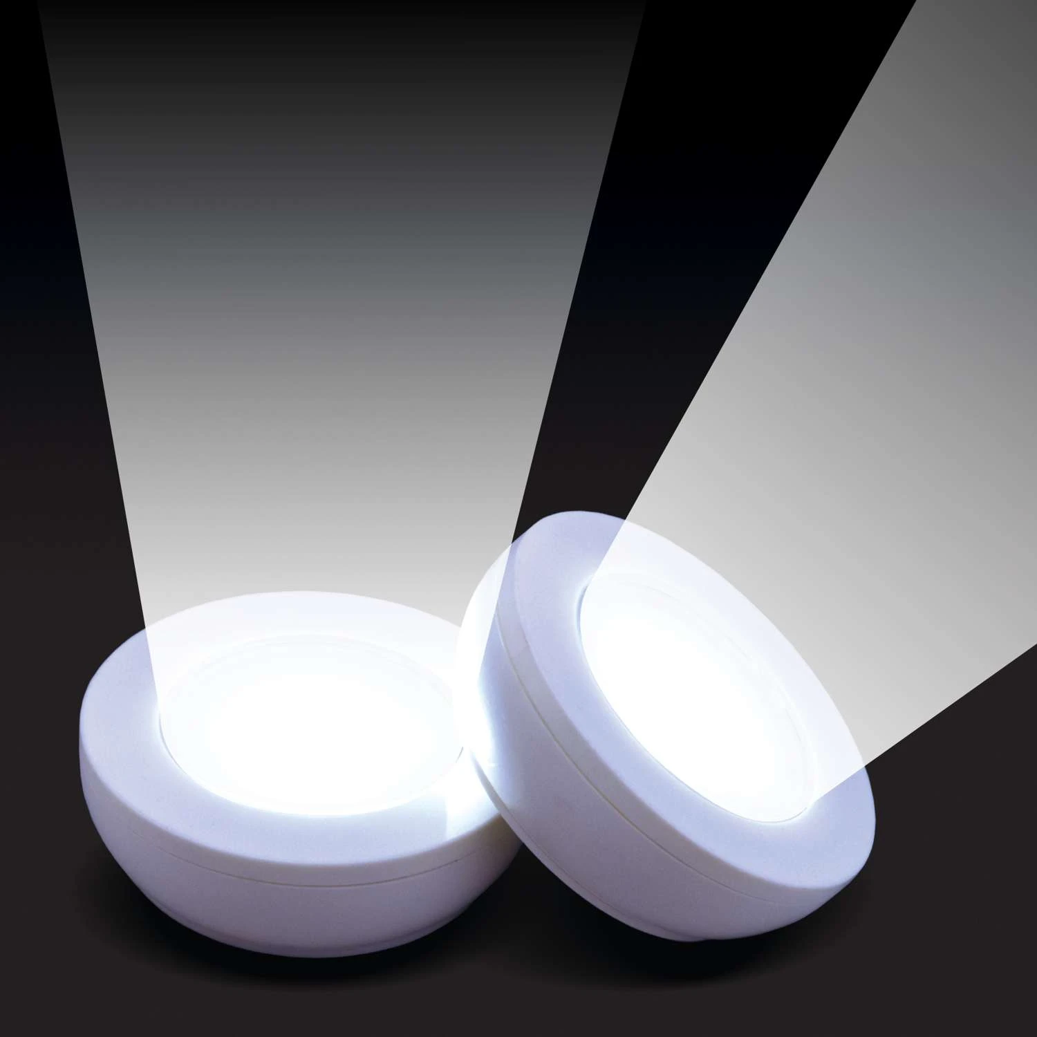 Blazing LEDz White Battery Powered LED Wireless Lights 2 Pk - Image 4