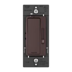Legrand Radiant Bronze 700 W Slide Dimmer Switch 1 Pk