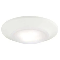 Westinghouse White 3.875 In. W Steel LED Canless Recessed Downlight 12 W