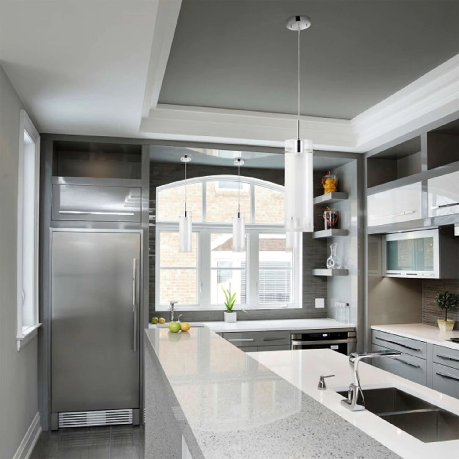 Globe Electric Sydney Polished Chrome 1 Lights Pendant Light - Image 6