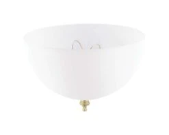 Westinghouse Dome White Acrylic Lamp Shade 1 Pk
