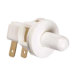 Jandorf 5 Amps Single Pole Momentary Appliance Switch White 1 Pk