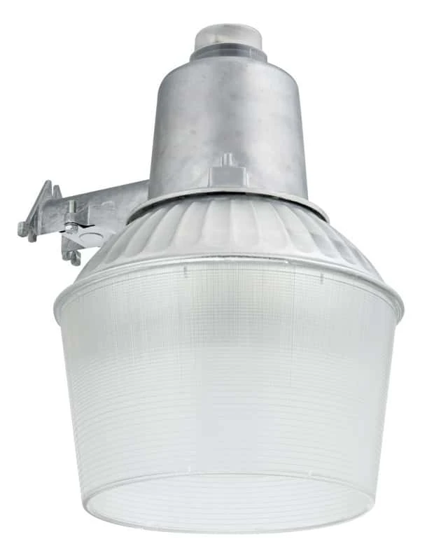 Lithonia Lighting Dusk To Dawn Hardwired Metal Halide Silver Area Light
