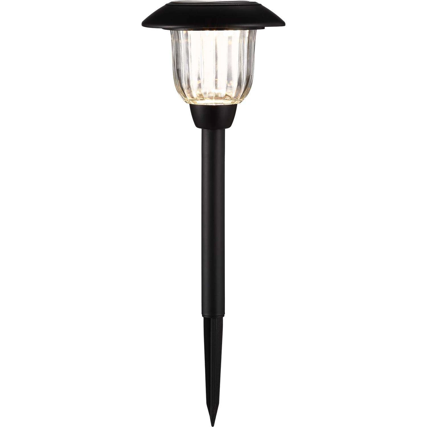 Living Accents Black Solar Powered 0.2 W LED Pathway Light 1 Pk