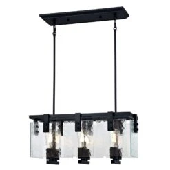 Westinghouse Zane Matte Black 6 Lights Chandelier