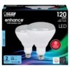 Feit BR40 E26 (Medium) LED Floodlight Bulb Daylight 120 Watt Equivalence 2 Pk