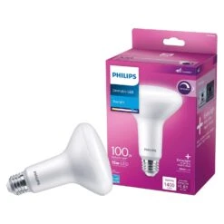 Philips BR30 E26 (Medium) LED Floodlight Bulb Daylight 100 Watt Equivalence 1 Pk