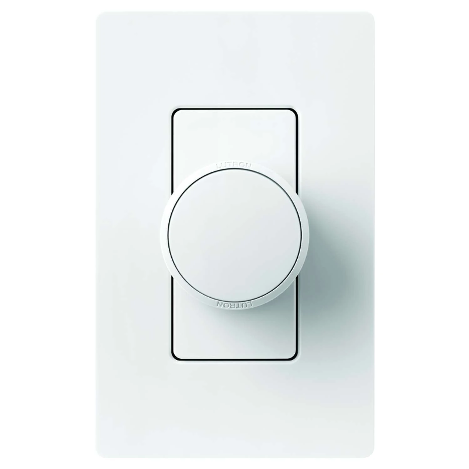 Lutron Aurora White Paddle Smart-Enabled Dimmer 1 Pk - Image 2