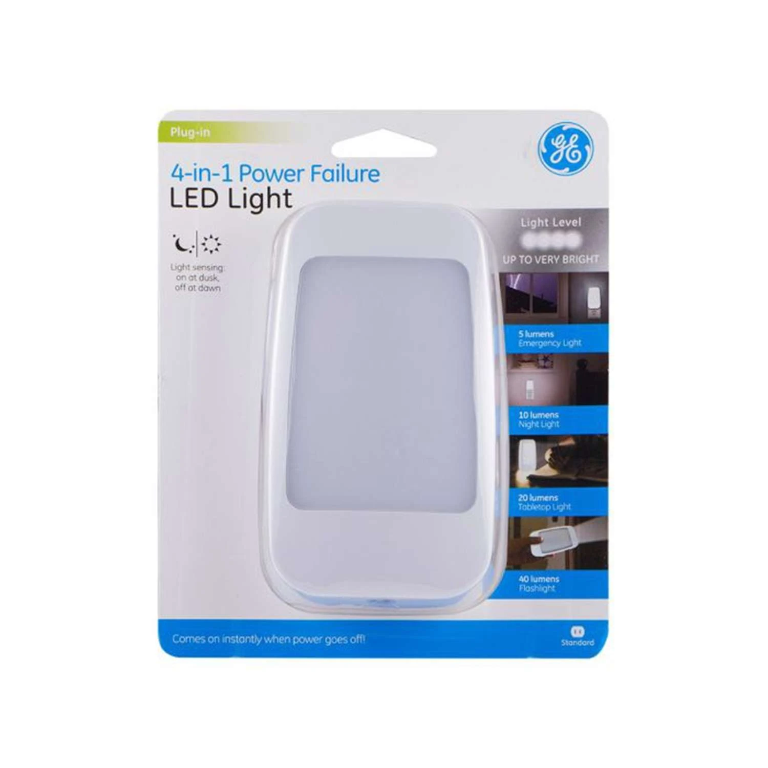 GE Automatic Plug-in LED Night Light W/Sensor - Image 2