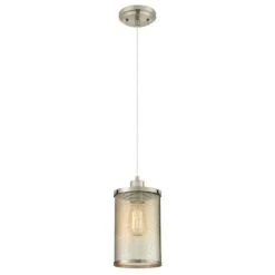 Westinghouse Brushed Nickel 1 Lights Mini Pendant Light