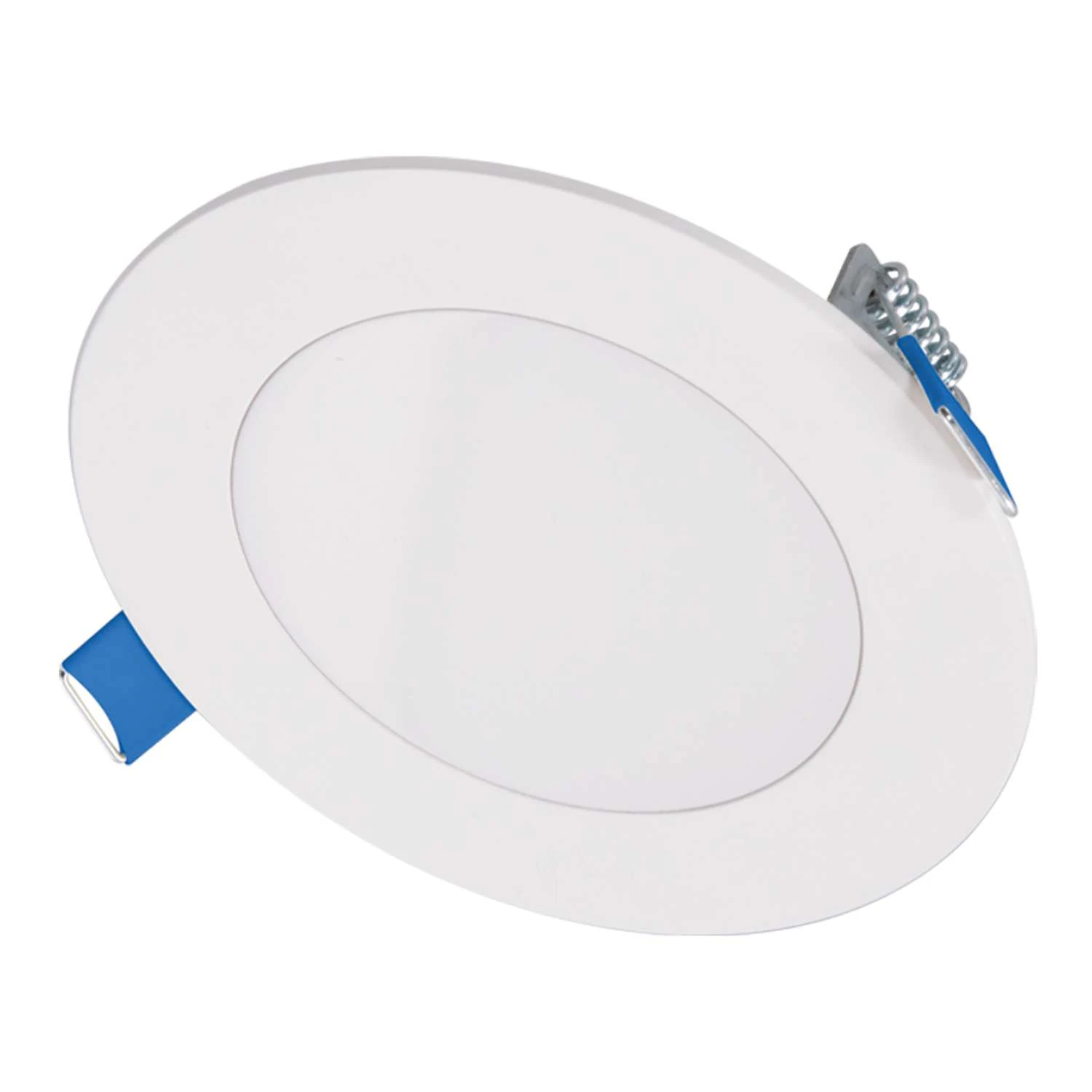 Halo HLB Lite Matte White 4 In. W LED Smart-Enabled Canless Recessed Downlight 10.1 W