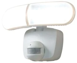 All-Pro Motion-Sensing Solar Powered LED White Security Light