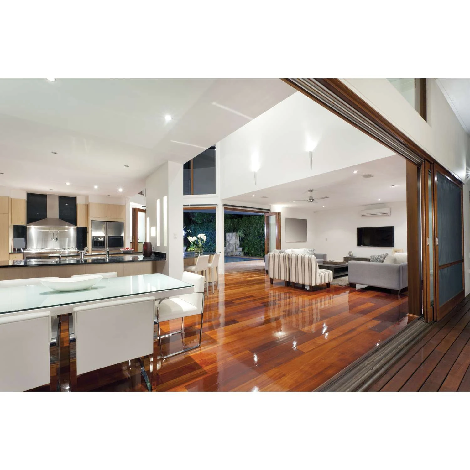 Halo Matte White 6 In. W Plastic Coilex Baffle Trim 310 W - Image 2