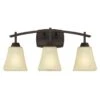 Westinghouse Midori 3-Light Oil Rubbed Bronze Wall Sconce
