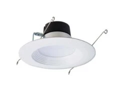 Halo Matte White 6 In. W Plastic LED Retrofit Recessed Lighting 10 W